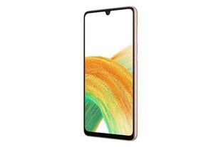 Samsung Galaxy A33 5G, 6/128GB, Dual SIM, Awesome Peach SM-A336BZOGEUE цена и информация | Мобильные телефоны | kaup24.ee