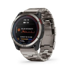 Garmin quatix® 7X Solar Titanium hind ja info | Nutikellad (smartwatch) | kaup24.ee