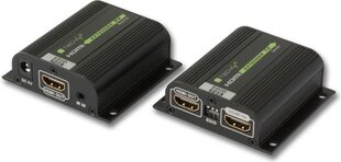 Удлинитель HDMI Techly HDMI Cat6/6a/7 RJ45 40 м EDID, с IR, POE/POC цена и информация | Аксессуары для фотоаппаратов | kaup24.ee