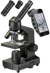 NATIONAL GEOGRAPHIC 40x-1280x mikroskoop nutitelefoni hoidikuga hind ja info | Mikroskoobid ja teleskoobid | kaup24.ee