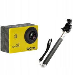 SJCAM SJ4000 spordikaamera WiFi kollane + Selfie hind ja info | Seikluskaamerad | kaup24.ee