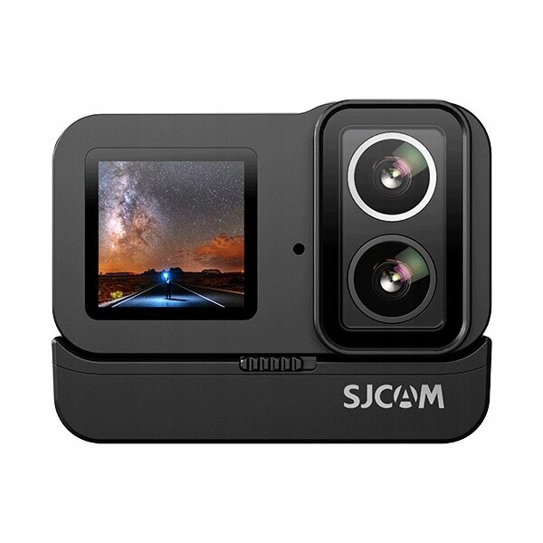 SJCAM SJ20 spordikaamera + laetav 4K DUAL LENS kaamerahoidja ET цена и информация | Seikluskaamerad | kaup24.ee