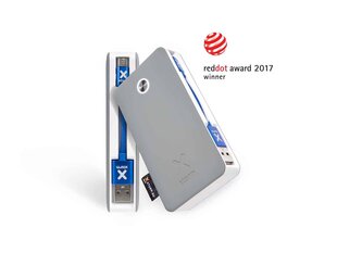 Xtorm Power Bank Travel 6000 mAh (XB200U) - Портативное зарядное устройство 6000 мАч для путешествий от Xtorm, компактные размеры (17.5x3.5x10.5 см) и высокое качество, подробности на сайте производит цена и информация | Зарядные устройства для телефонов | kaup24.ee