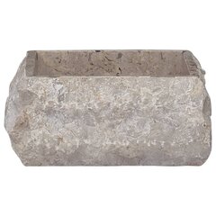 valamu, hall, 30x30x13 cm, marmor hind ja info | Kraanikausid, valamud | kaup24.ee