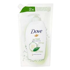 Vedelseep Dove Caring Cucumber &amp; Green Tea lõhn 500 ml hind ja info | Seebid | kaup24.ee