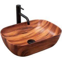 Valamu Rea Belinda, Wood mat цена и информация | Раковины | kaup24.ee