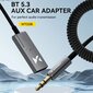 Wozinsky WTODB Bluetooth 5.3 heliadapter / AUX heliressiiver hind ja info | Mobiiltelefonide kaablid | kaup24.ee