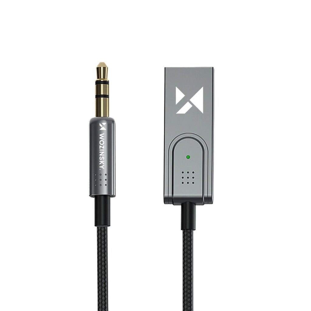 Wozinsky WTODB Bluetooth 5.3 heliadapter / AUX heliressiiver hind ja info | Mobiiltelefonide kaablid | kaup24.ee