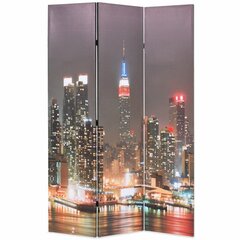 kokkupandav sirm 120 x 170 cm, öine New York hind ja info | Sirmid ja vaheseinad | kaup24.ee