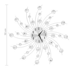 seinakell, kvartsist käigumehhanism, modernne disain 50 cm hind ja info | Kellad | kaup24.ee