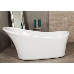 Свободно стоящая ванна Kerra Maya 160x67 см цена и информация | Ванны | kaup24.ee