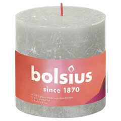 Bolsius žvakės shine 3vnt, smėlio pilkos, cilindro formos hind ja info | Küünlad, küünlajalad | kaup24.ee