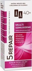 Age Technology 5Repair 40+ Multi Rejuvenation siluv ja pinguldav silmakreem 15 ml hind ja info | Silmakreemid, seerumid | kaup24.ee