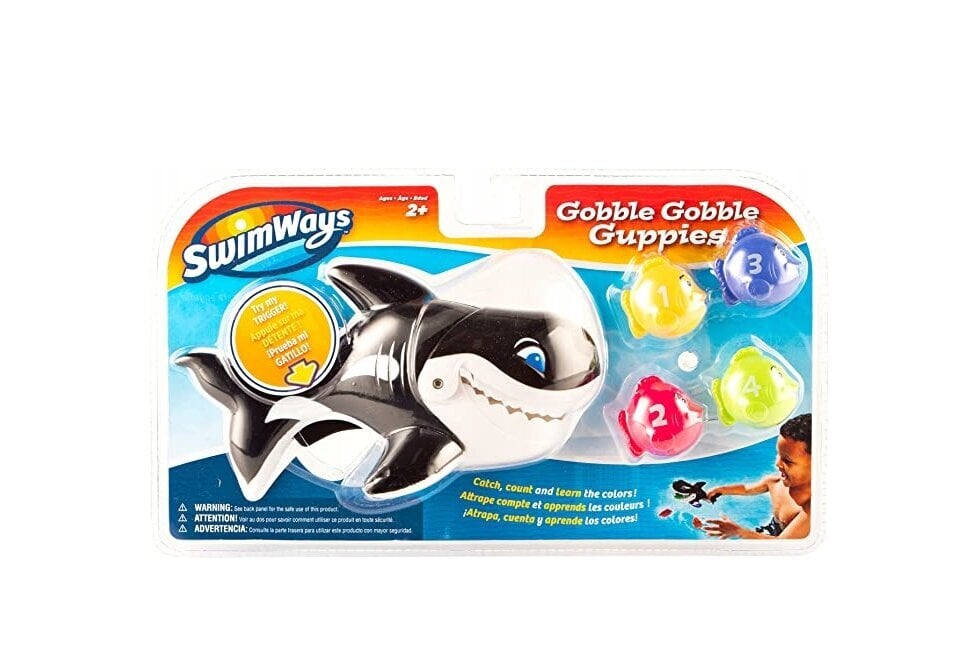 SwimWays Shark Chasing Fish 6043767 SPIN MASTER цена и информация | Mänguasjad (vesi, rand ja liiv) | kaup24.ee