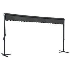 iseseisev varikatus 500 x 300 cm, antratsiithall цена и информация | Беседки, навесы, тенты | kaup24.ee