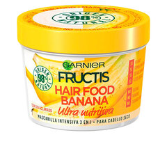 Маска для волос питательная Garnier Ultra Hair Food Banana Fructis, 390 мл цена и информация | Маски, масла, сыворотки | kaup24.ee