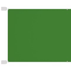 vertikaalne varikatus, heleroheline 180x1200 cm, Oxfordi kangas hind ja info | Päikesevarjud, markiisid ja alused | kaup24.ee