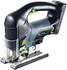 Аккумуляторный маятниковый лобзик Festool PSBC 420 EB-Basic CARVEX 576530 цена и информация | Механические инструменты | kaup24.ee