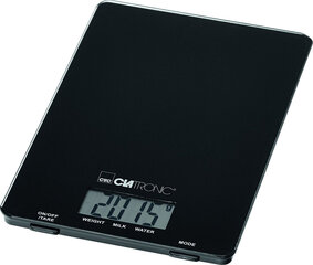 Clatronic KW 3626 Electronic kitchen scale Black Tabletop Rectangle цена и информация | Кухонные весы | kaup24.ee
