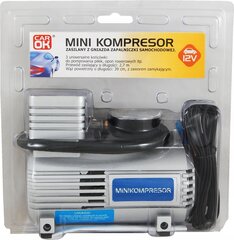 Mini autokompressor 12V 250psi hind ja info | Kompressorid | kaup24.ee