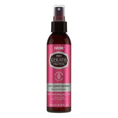 Восстанавливающий спрей HASK 5 in 1 Keratin (175 ml) цена и информация | Маски, масла, сыворотки | kaup24.ee