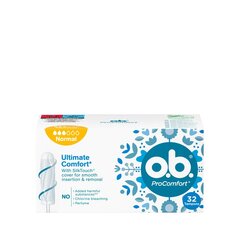 Tampoonid O.B. Pro Comfort Normal 32 tk. hind ja info | Tampoonid, hügieenisidemed, menstruaalanumad | kaup24.ee