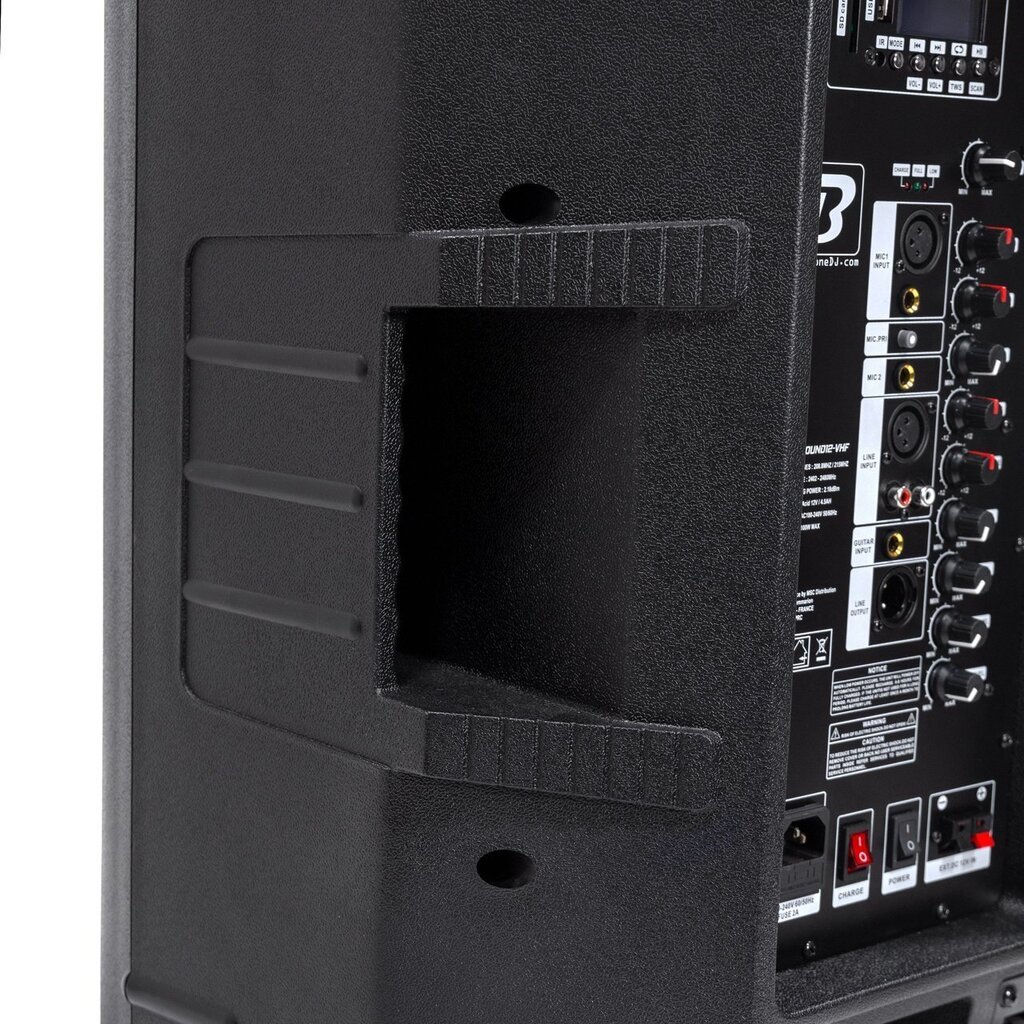 BoomTone DJ TravelSound12-VHF, must hind ja info | Kõlarid | kaup24.ee