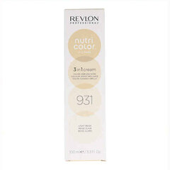 Перманентный крем-краска Revlon Nutri Color 3-в-1 931 - Light Beige, 100 мл цена и информация | Краска для волос | kaup24.ee