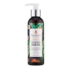 Питательное масло Flora & Curl Protect Me	African Citrus Bloom цена и информация | Маски, масла, сыворотки | kaup24.ee