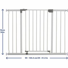 Защитный барьер Dreambaby BROADWAY 134,5 x 76 cm цена и информация | Системы безопасности, контроллеры | kaup24.ee