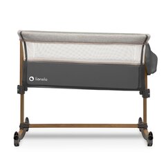 Кроватка Lionelo Leonie 2 in 1, Grey/stone цена и информация | Манежи для детей | kaup24.ee