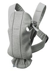 Сумка-кенгуру Babybjörn Mini Carrier, Light Grey цена и информация | Слинги, эргорюкзаки | kaup24.ee