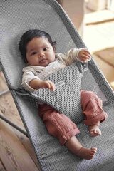 BABYBJÖRN шезлонг Bliss, Mesh Grey, 006018 цена и информация | Шезлонги и качели | kaup24.ee