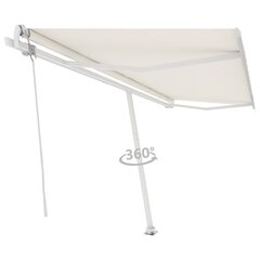 iseseisev automaatne varikatus, 500x300 cm, kreemjas цена и информация | Зонты, маркизы, стойки | kaup24.ee