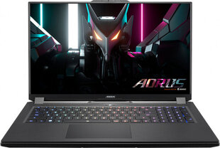 Ноутбук Aorus 17H BXF-74ES554SH I7-13700H 17,3" 1 TB SSD 16 GB RAM Испанская Qwerty цена и информация | Ноутбуки | kaup24.ee