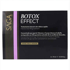 Средство для придания объема Saga Botox Effect, 6 x 10 мл цена и информация | Маски, масла, сыворотки | kaup24.ee