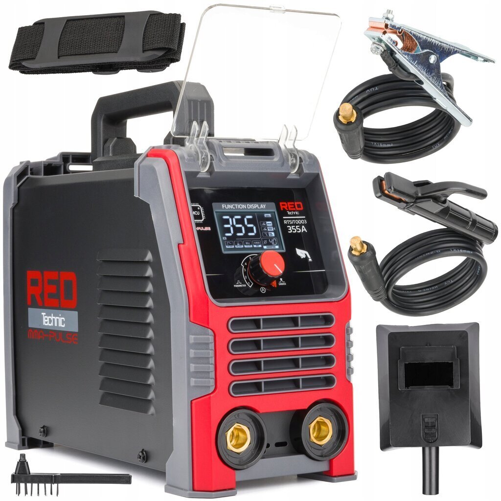 Inverter keevitusmasin LCD MMA Pulse Tig Lift 355A Red Technic цена и информация | Keevitusseadmed | kaup24.ee