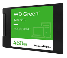 Внутренний жесткий диск Western Digital WDS480G3G0A 2,5" 480 ГБ BFNBBS55146898 цена и информация | Внутренние жёсткие диски (HDD, SSD, Hybrid) | kaup24.ee