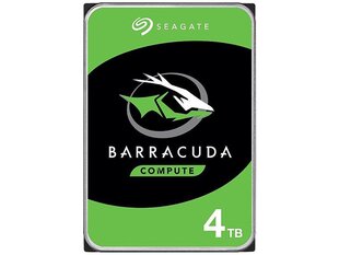 Seagate ST4000DM004 цена и информация | Внутренние жёсткие диски (HDD, SSD, Hybrid) | kaup24.ee