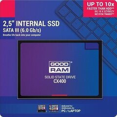 GoodRam SSDPR-CX400-128-G2 hind ja info | Sisemised kõvakettad (HDD, SSD, Hybrid) | kaup24.ee