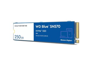 SSD|WESTERN DIGITAL|Blue SN570|250GB|M.2|PCIE|NVMe|TLC|Write speed 1200 MBytes/sec|Read speed 3200 MBytes/sec|WDS250G3B0C hind ja info | Sisemised kõvakettad (HDD, SSD, Hybrid) | kaup24.ee