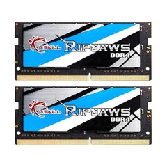 G.Skill SODIMM DDR4 Ripjaws, 2x16GB, 3200MHz, CL18 (F4-3200C18D-32GRS) цена и информация | Оперативная память (RAM) | kaup24.ee