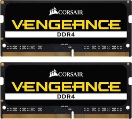 Corsair Vengeance, 8 ГБ (2x4 ГБ), DDR4, 2666 МГц (CMSX8GX4M2A2666C18) цена и информация | Оперативная память (RAM) | kaup24.ee