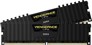 Corsair Vengeance LPX, DDR4, 8 Гбайт, 3200 МГц, CL16 (CMK8GX4M1E3200C16) цена и информация | Оперативная память (RAM) | kaup24.ee