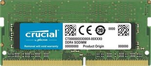 Crucial - DDR4 - 16 ГБ - SO DIMM, 260 контактов цена и информация | Оперативная память (RAM) | kaup24.ee