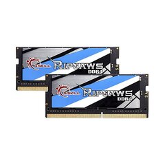 G.Skill SODIMM DDR4 Ripjaws, 2x16GB, 3200MHz, CL18 (F4-3200C18D-32GRS) цена и информация | Оперативная память (RAM) | kaup24.ee