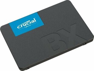 SSD|CRUCIAL|BX500|2TB|SATA 3.0|Write speed 500 MBytes/sec|Read speed 540 MBytes/sec|2,5"|TBW 720 TB|MTBF 1500000 hours|CT2000BX500SSD1 цена и информация | Внутренние жёсткие диски (HDD, SSD, Hybrid) | kaup24.ee