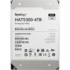 Жесткий диск Synology HAT5300-4T цена и информация | Внутренние жёсткие диски (HDD, SSD, Hybrid) | kaup24.ee