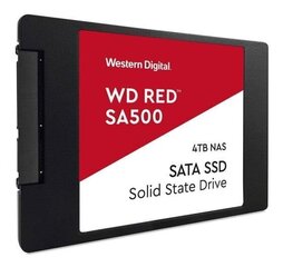 SSD WD RED 4TB 2.5" SATA WDS400T1R0A hind ja info | Sisemised kõvakettad (HDD, SSD, Hybrid) | kaup24.ee