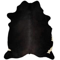 lehmanahast vaip, must, 150 x 170 cm hind ja info | Vaibad | kaup24.ee